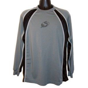 SporTek Mens Gray - Black Performace Pullover